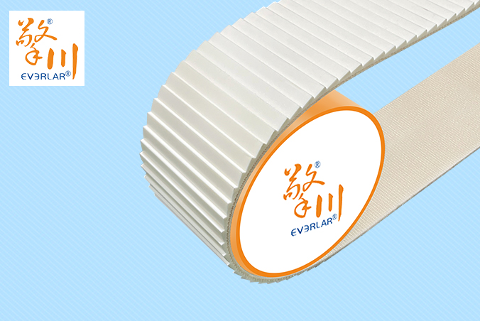 白色PVC搓衣板輸送帶防滑耐磨工業(yè)皮帶食品包裝物流行業(yè)傳送帶